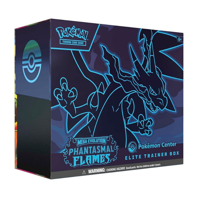 Pokémon TCG Mega Evolution: Phantasmal Flames Pokémon Center Elite Trainer Box