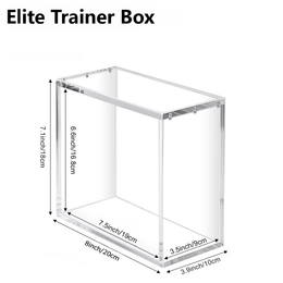 Akryl Display Box til Pokémon Elite Trainer Box (ETB) med UV-beskyttelse