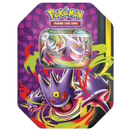 Pokémon TCG: Mega Moonlit ex Tin assorteret