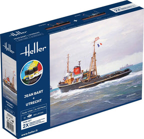 Heller modelskibe JEAN BART + UTRECHT Twinset - 1:200 Startsæt