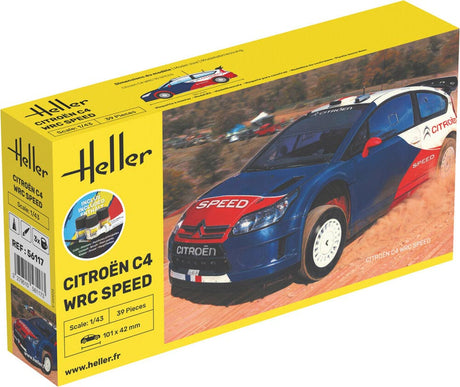 Heller Citroën C4 WRC - 1:43 startsæt