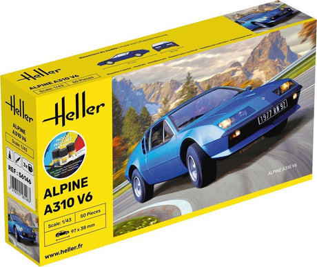 Heller Renault Alpine A310 modelbil - 1:43 startsæt