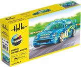 Heller Subaru Impreza WRC 02 modelbil - 1:43 startsæt