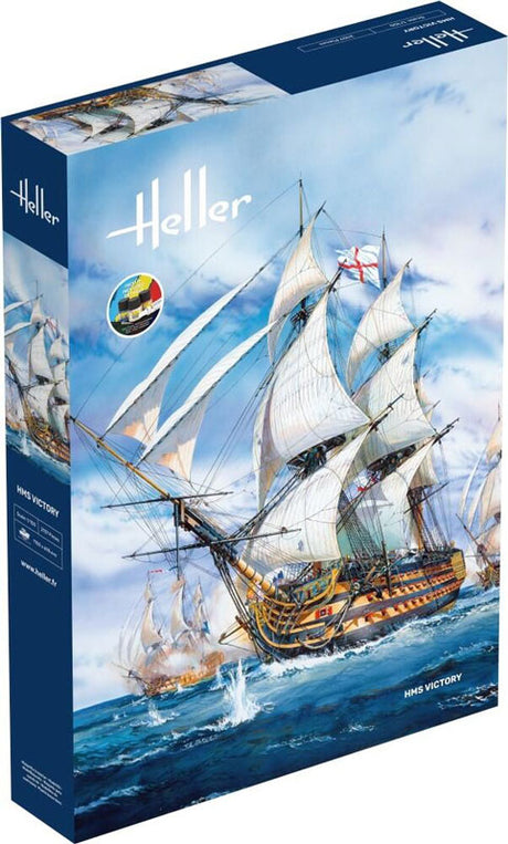 Heller HMS Victory modelskib - 1:100 startsæt