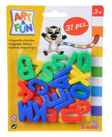 Art & Fun magnet bogstaver - 31 stk.