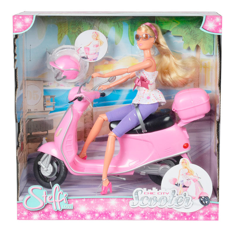 Steffi Love dukke med scooter