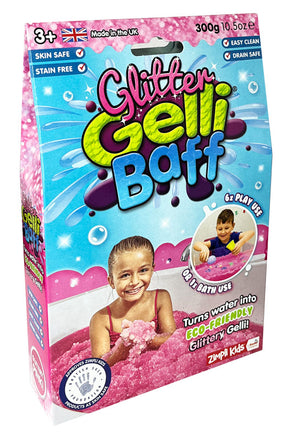Zimpli Kids - Pink Glitter gelli bad Badebomber