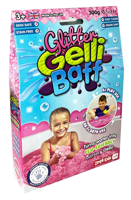 Zimpli Kids - Pink Glitter gelli bad Badebomber
