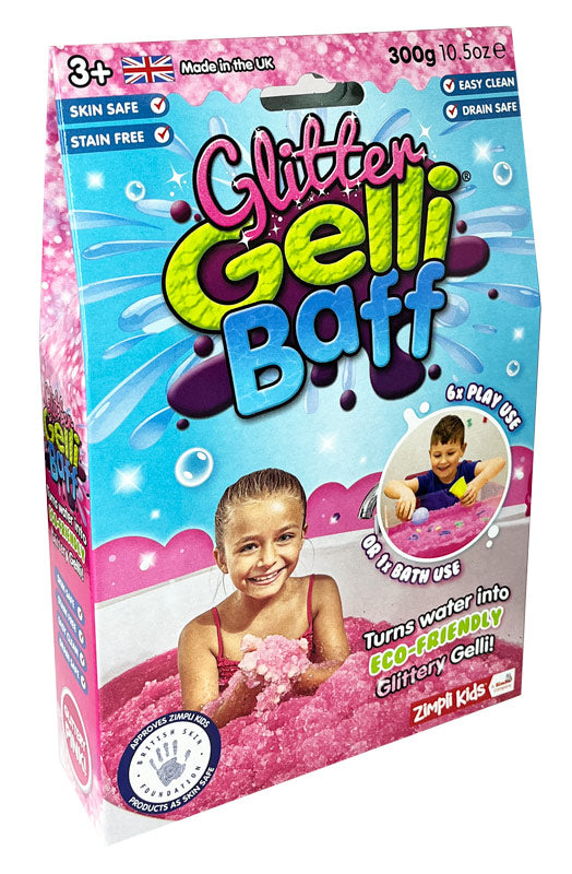 Zimpli Kids - Pink Glitter gelli bad Badebomber