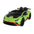 Lamborghini Huracán STO til Børn 12V - Grøn Sporty Model med LED og Musik