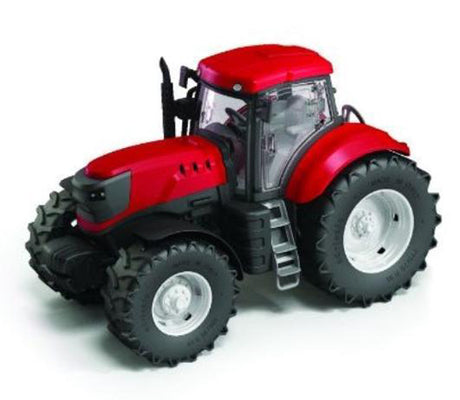 Rød traktor med bevægelige dele - 30 cm