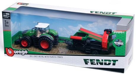 Burago Fendt traktor med roeoptager