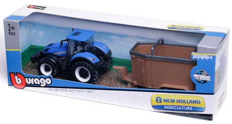 New Holland T7.315 traktor med kreaturvogn