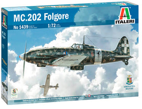 Italeri MC.202 Folgore italiensk kampfly - 1:72