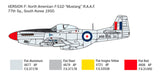 Italeri 1:72 North American F-51D Mustang Korean War - Modelfly