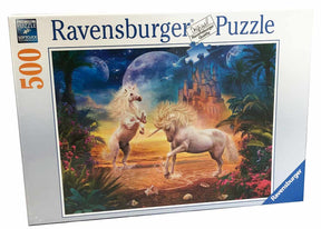 Ravensburger puslespil 500 brikker - Magical unicorns