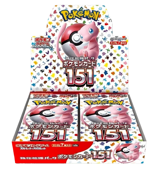 Pokemon TCG: Scarlet og Violet 151 SV2a booster box - japansk