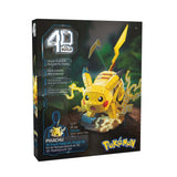 Pokémon 4D Build Pikachu, 3D Puslespil & Byggesæt - 201 dele
