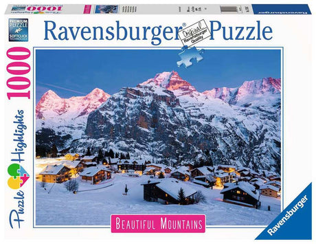 Ravensburger 1000 brikker - Bernese Oberland schweiz