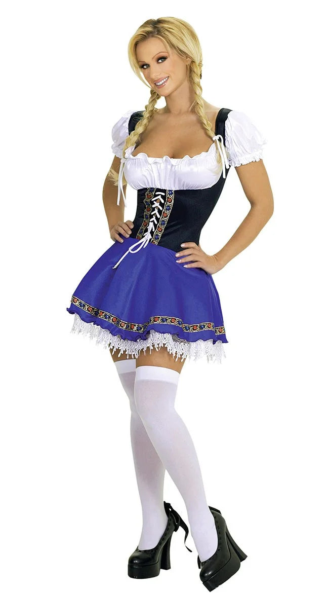 Oktober fest kjole - Bayersk kjole