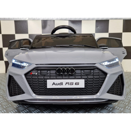Audi RS6 Elbil til Børn 12V – Nardo Grey