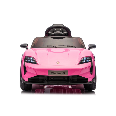 Porsche Taycan Elbil til Børn 12V – Pink