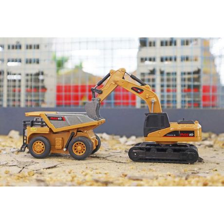 Dump Truck R/C 1:64 2,4GHz 8 kanaler