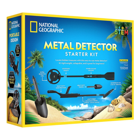 National Geographic Metaldetektor Starter Kit – Perfekt til Børn