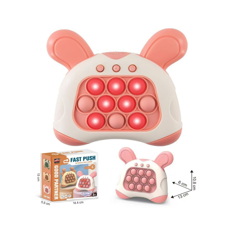 POP IT Elektrisk Anti-Stress Arcade Spil - Kaninører