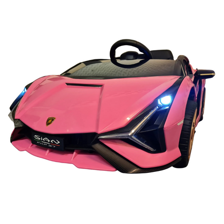 Lamborghini Sian Børnebil i Pink