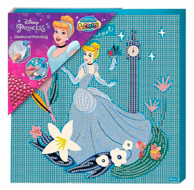 Disney Princess Diamond Painting Canvas XL – Askepot