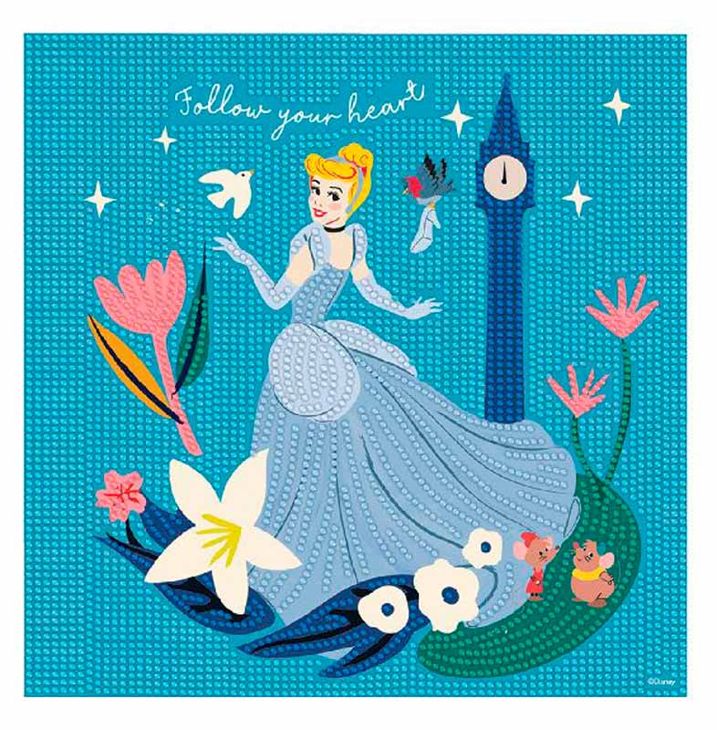 Disney Princess Diamond Painting Canvas XL – Askepot