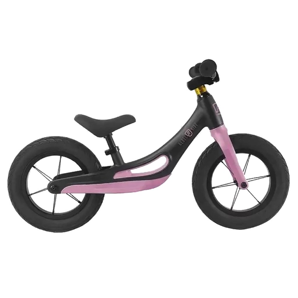 Løbecykel 12" Pink/Sort