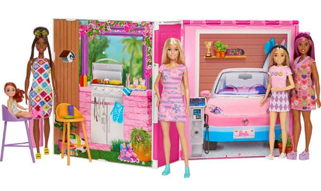 Barbie Getaway House – Foldbart dukkehus med dukke