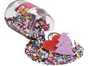 Hama perler 7000stk +2ass stiftplader