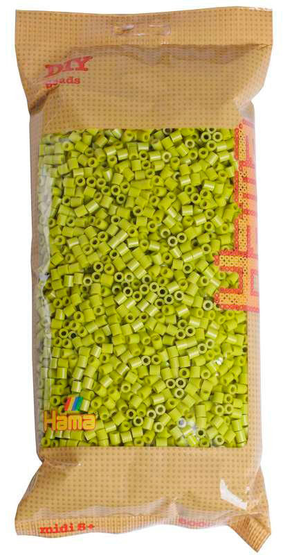Hama midi perler 205-104 - 6000 stk. Lime