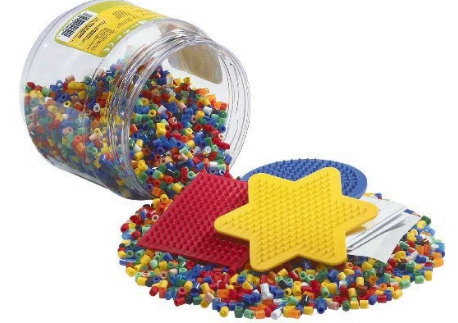 Hama perler 4000stk +3ass stiftplader