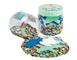 Hama perler 4000stk +3ass stiftplader