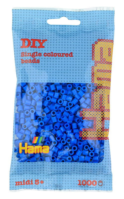Hama midi perler 207-09 1000 stk. lyseblå