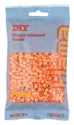 Hama midi perler 207-105 1000 stk. abrikos