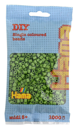 Hama midi perler 207-84 1000 stk. Oliven