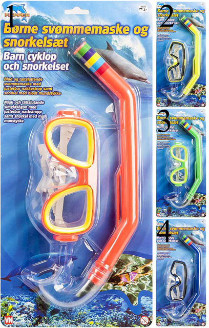 Børnedykker maske