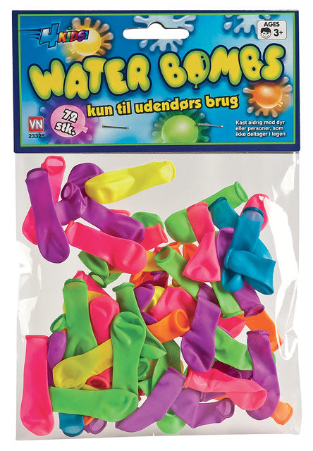 Vandballoner 72 stk.
