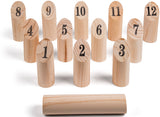 Nummer-kubb spil