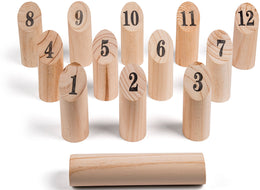 Nummer-kubb spil