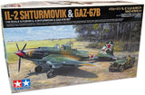Tamiya Russisk IL-2 Shturmovik & GAZ-67B - 1:48