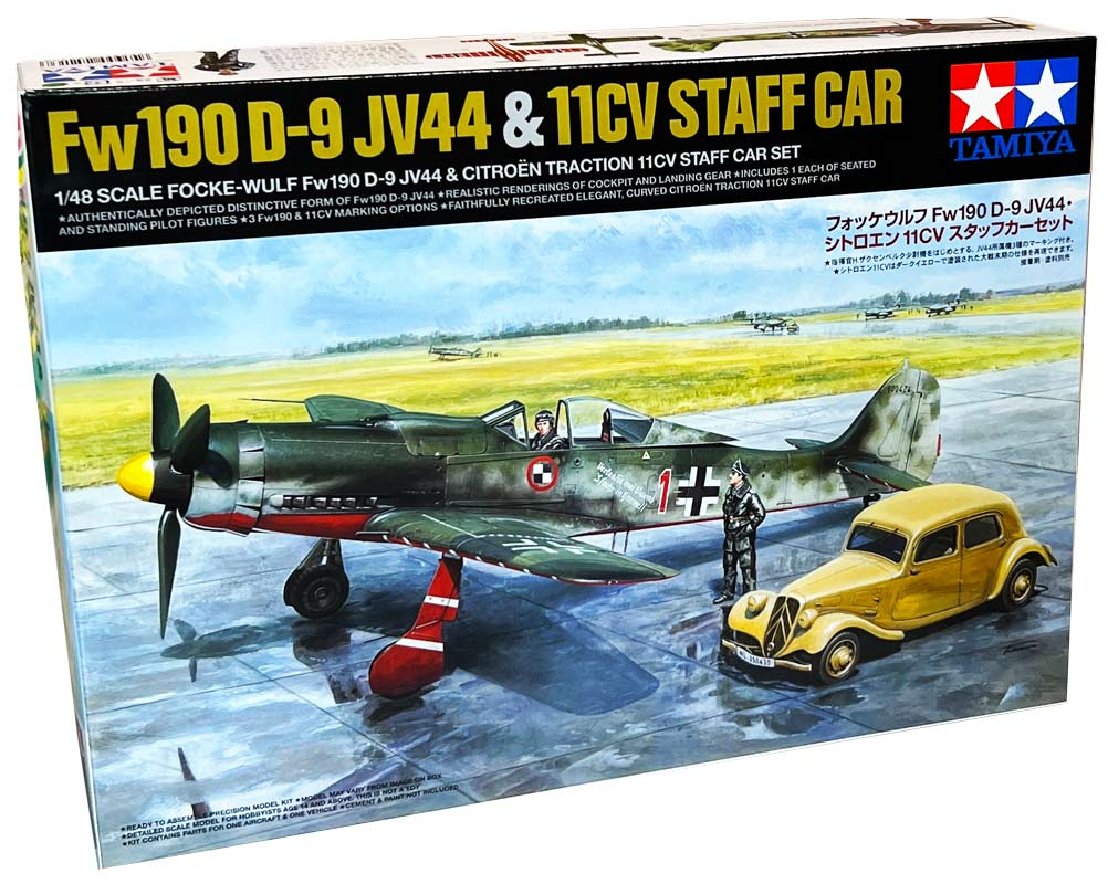Tamiya Focke-Wulf FW190 D-9 & Citroën Traction 11CV