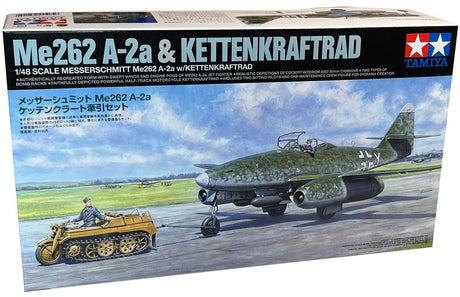 Tamiya Messerschmitt Me262 A-2a & Kettekraftrad - 1:48