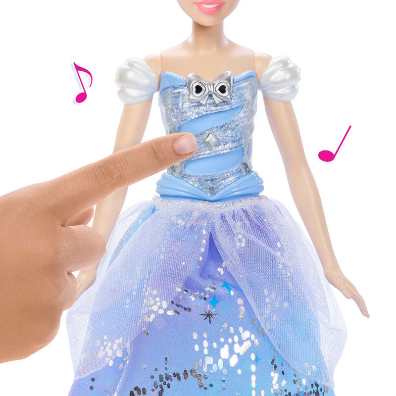Disney Askepot dukke med lys og lyd