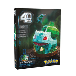 Pokémon 4D Build Bulbasaur, 3D Puslespil & Byggesæt - 195 dele